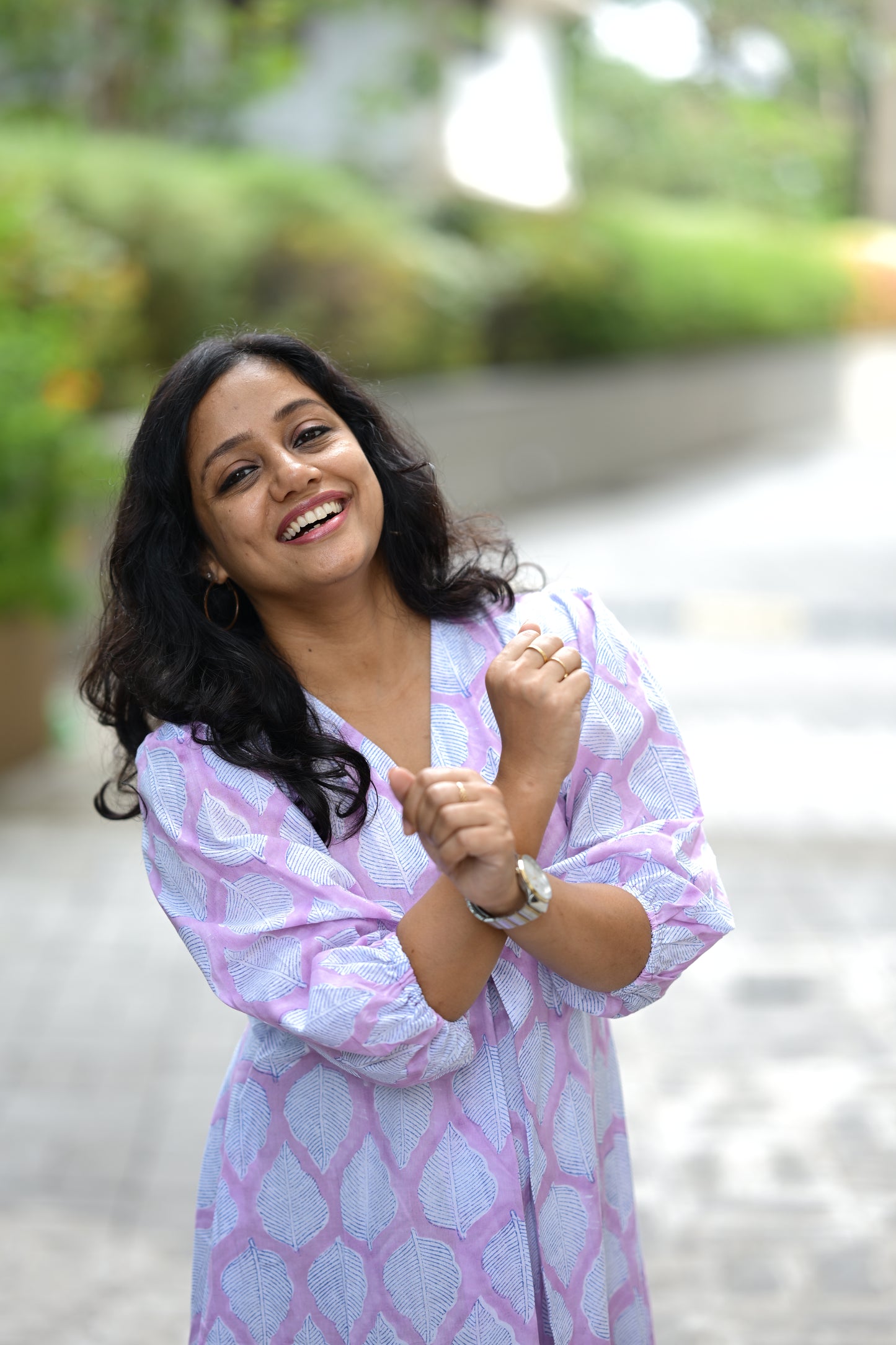 Cotton flared dress-SLM 0893